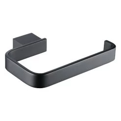 Synergy Stella Black Toilet Roll Holder