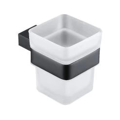 Synergy Stella Black Tumbler Holder & Tumbler