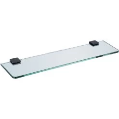 Synergy Stella Black Glass Shelf