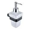 Synergy Stella Black Soap Dispenser & Holder -Bathroom Promotion synergy sy dxb46k