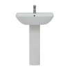 Synergy Valencia Full Pedestal For 500mm & 600mm Basin 2 Synergy Valencia Full Pedestal For 500mm & 600mm Basin -Bathroom Promotion synergy sy val03