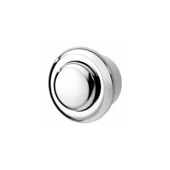 Twyford Air Button Single Flush Small Button Chrome