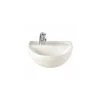 Twyford Sola Medical Washbasin 500×400 1 Tap Left Hand 2 Twyford Sola Medical Washbasin 500×400 1 Tap Left Hand -Bathroom Promotion twyford sa4256wh