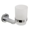 Vado Kovera Frosted Glass Tumbler & Holder