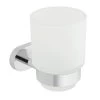 Vado Life Frosted Glass Tumbler & Holder -Bathroom Promotion vado lif 183 cp
