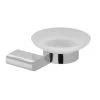 Vado Photon Frosted Glass Soap Dish & Holder -Bathroom Promotion vado pho 182 cp