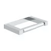 Vado Level Square Closed Paper Holder -Bathroom Promotion vado squ 180a cp