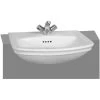 Vitra Serenada Semi Recessed 1 Taphole Basin 56cm White -Bathroom Promotion vitra 4170b003 0002