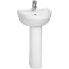 Vitra S50 Basin 45cm Round 1 Taphole White -Bathroom Promotion vitra 5300l003 0999