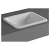 Vitra S20 Compact Countertop Basin 45cm Square No Taphole -Bathroom Promotion vitra 5473b003 0642
