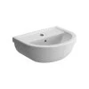 Vitra Milton 1 Hole Cloakroom Washbasin 45cm -Bathroom Promotion vitra 5750l003 0999